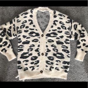 Goodnight Macaroon  leopard cardigan
